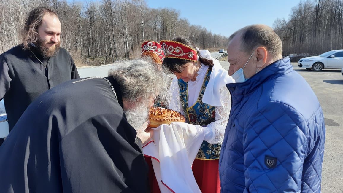 Казан һәм Татарстан митрополиты Кирилл - Теләчедә