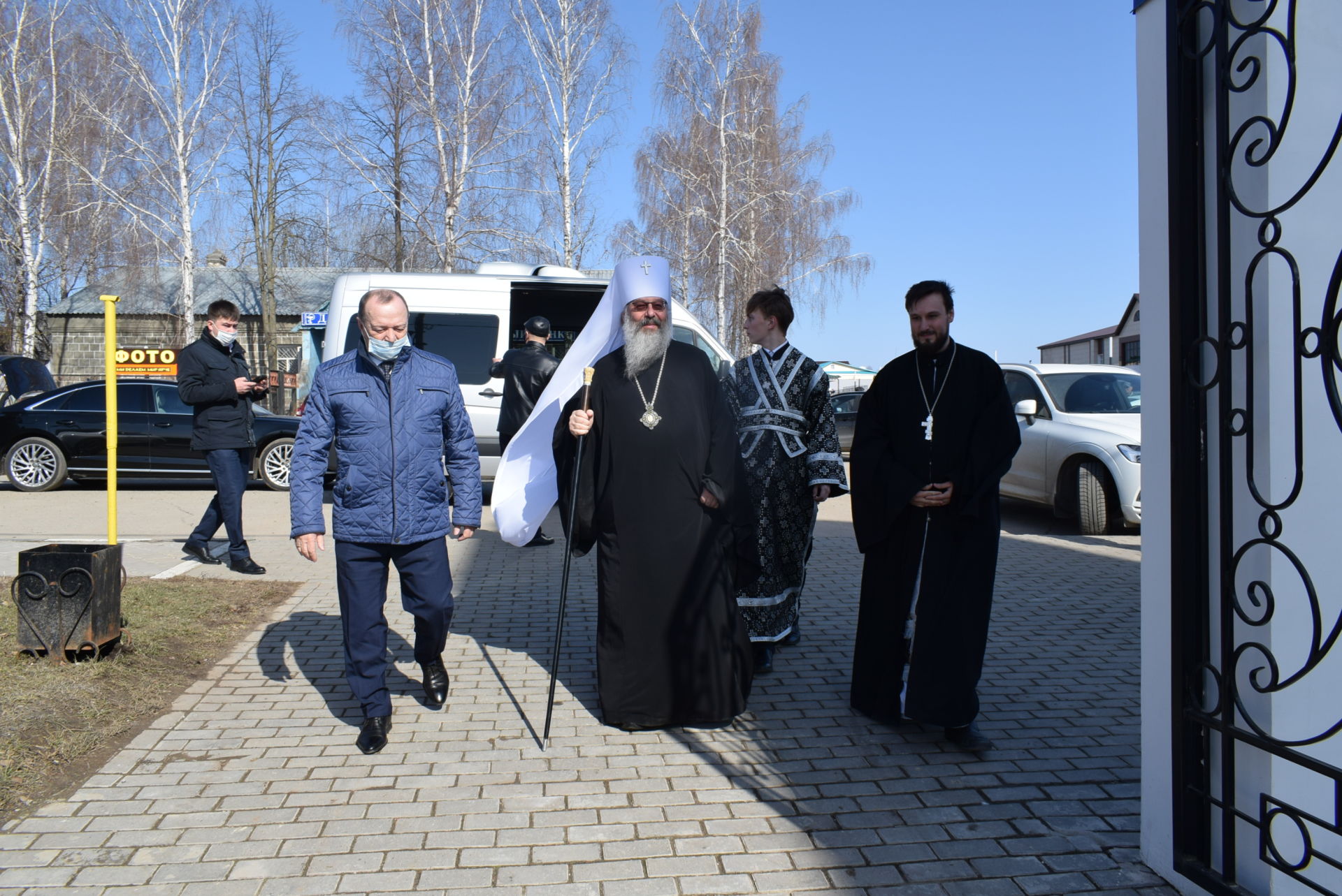 Казан һәм Татарстан митрополиты Кирилл - Теләчедә