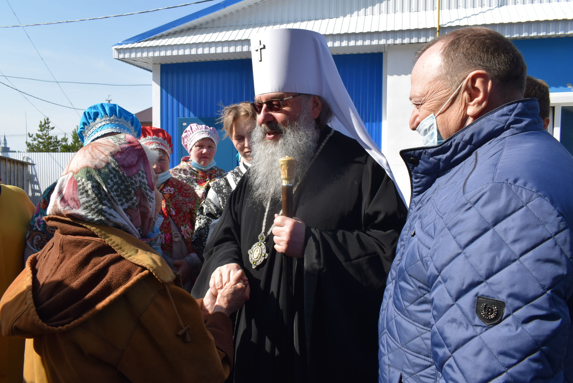 Казан һәм Татарстан митрополиты Кирилл - Теләчедә