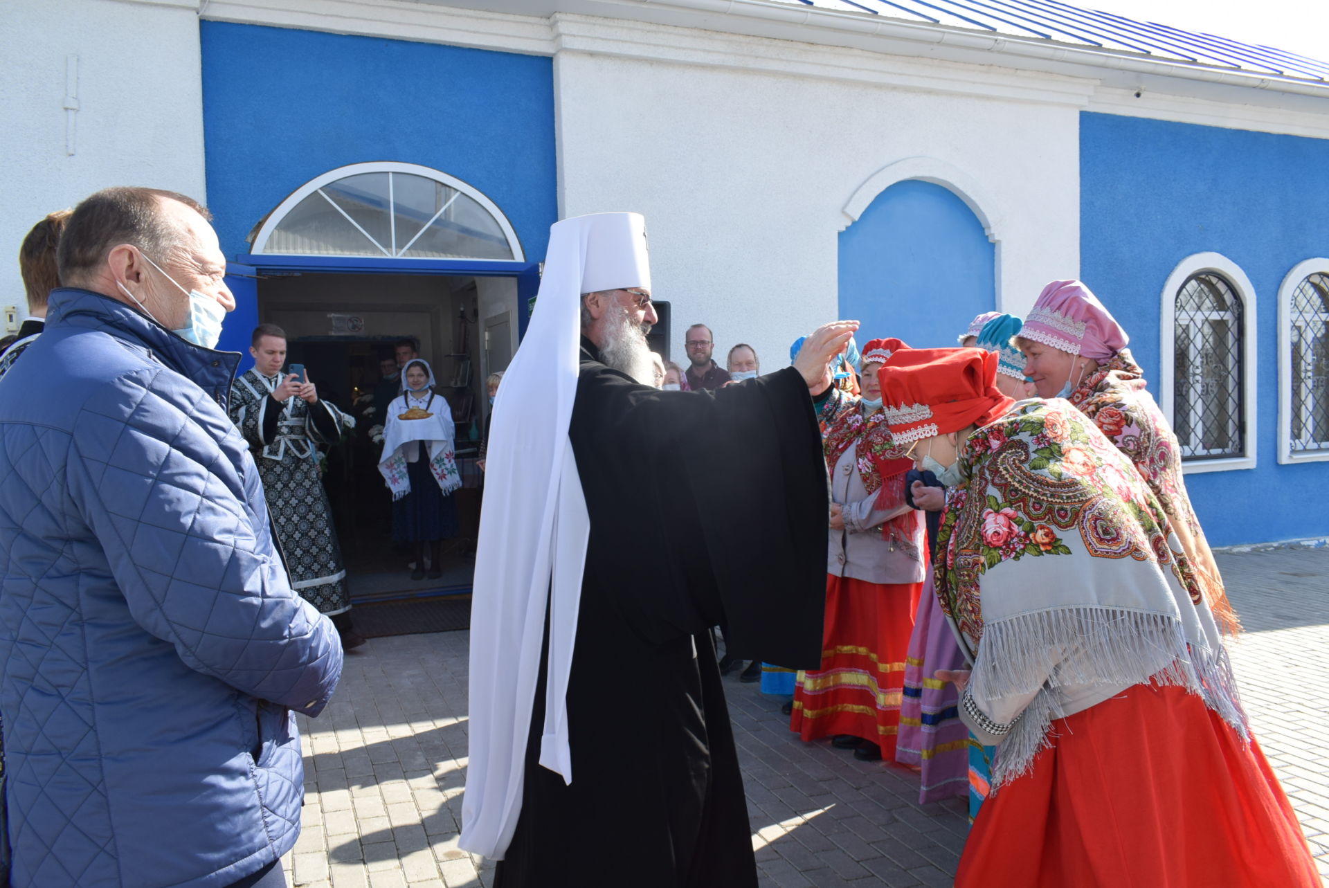 Казан һәм Татарстан митрополиты Кирилл - Теләчедә