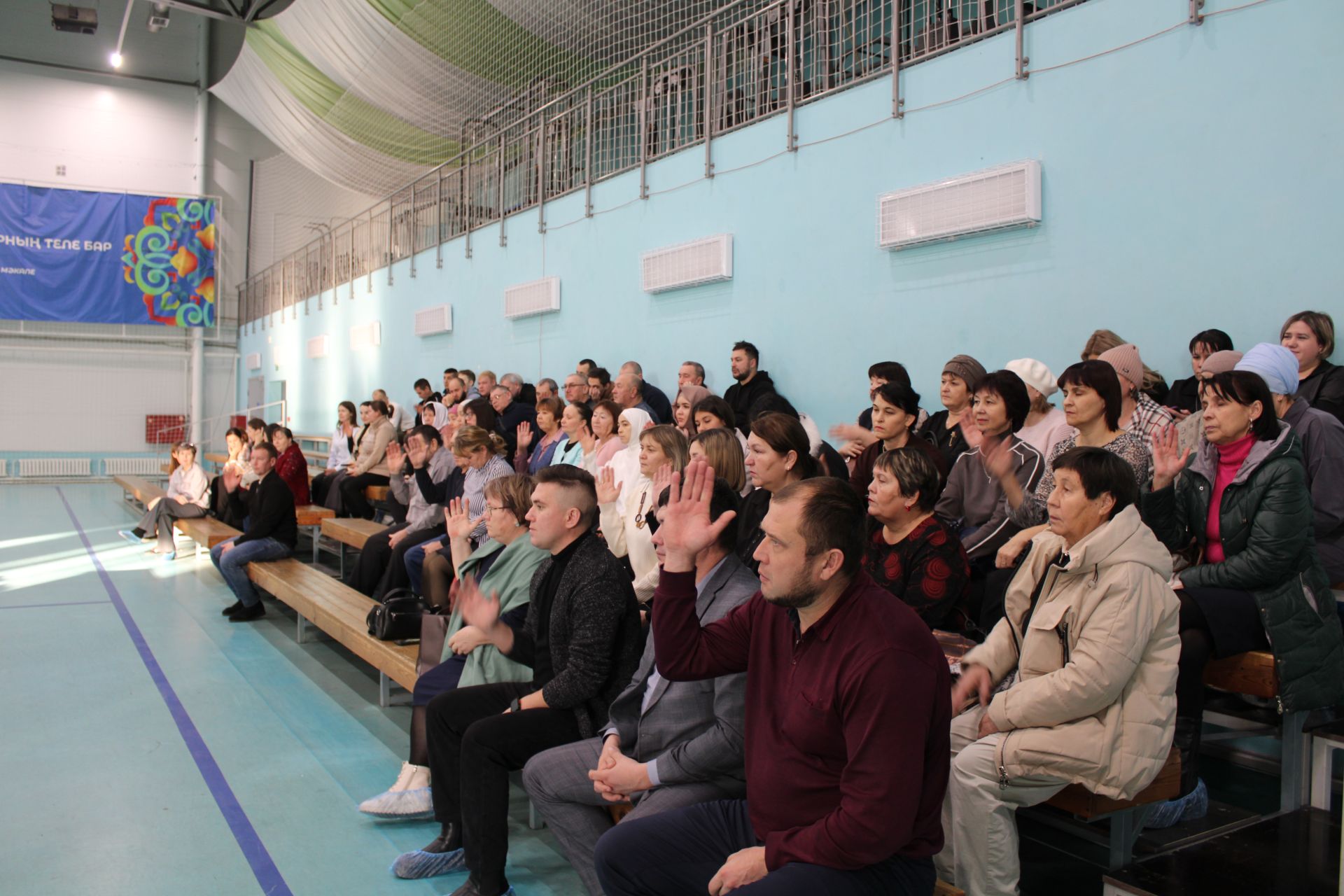 Теләче авылында үзара салым буенча эшләрне планлаштыру буенча  халык җыелышы үтте