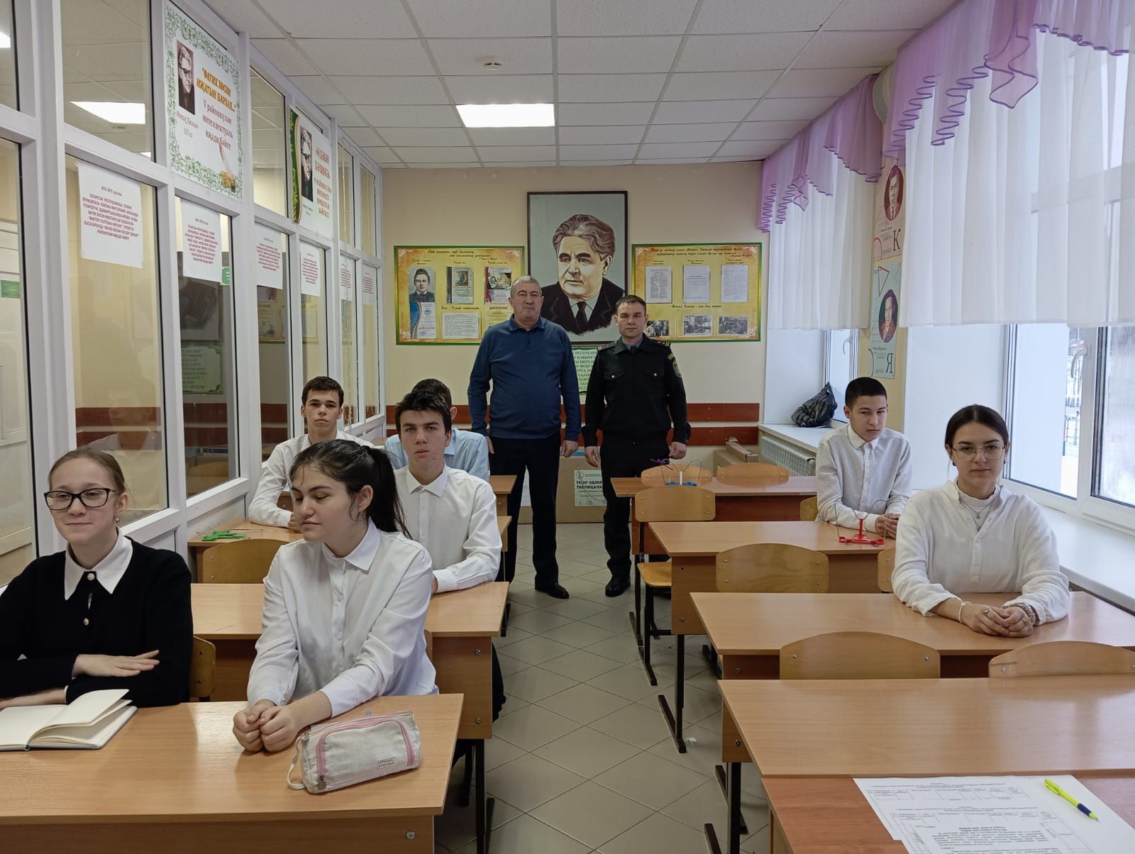 «Кар чанасы» темасына «Куркынычсызлык дәресе» үткәрелде