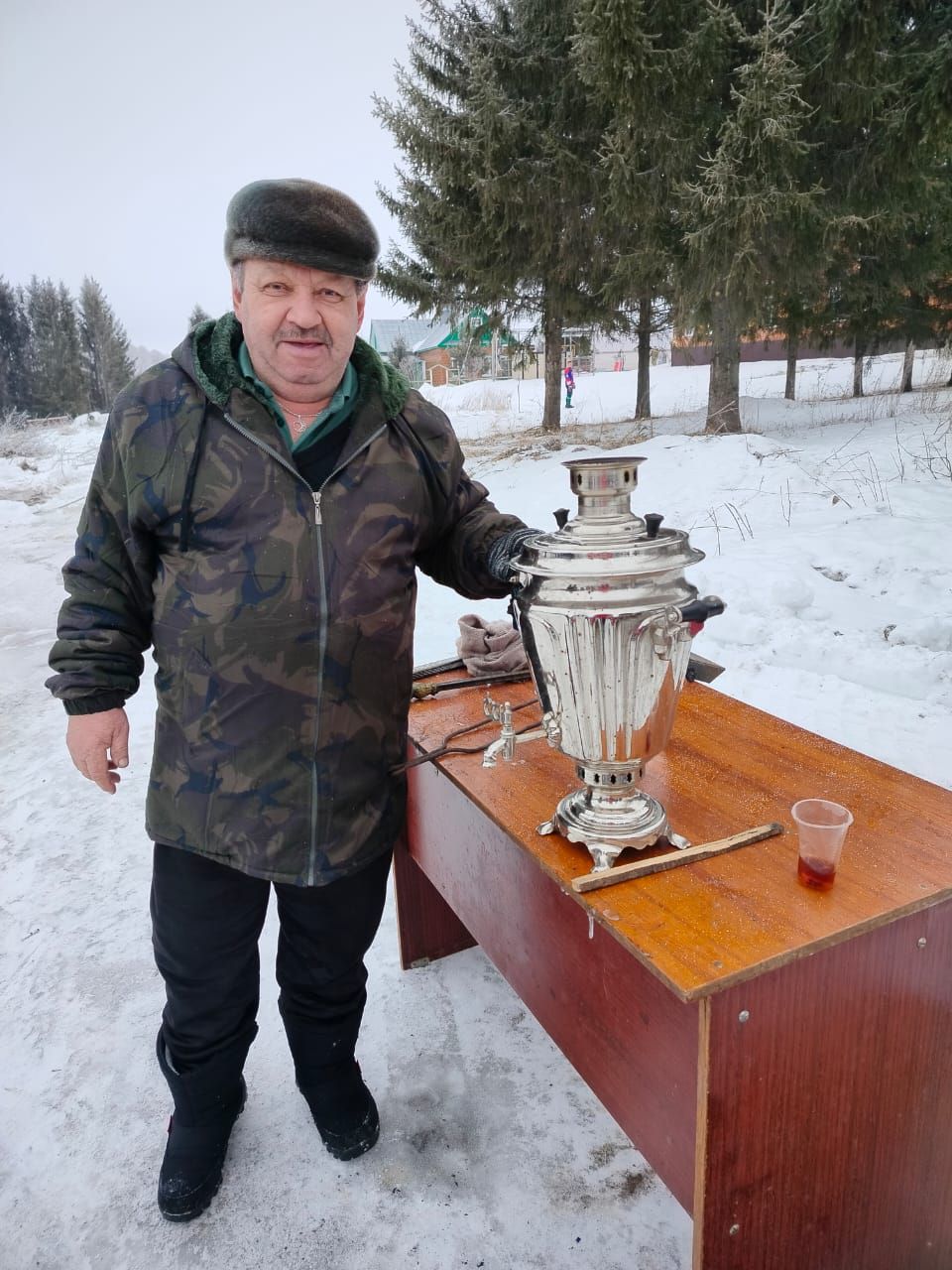 Олы Тиләҗе авылында хоккей  ярышы  узды