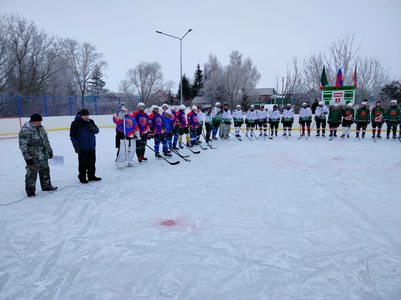 Олы Тиләҗе авылында хоккей  ярышы  узды