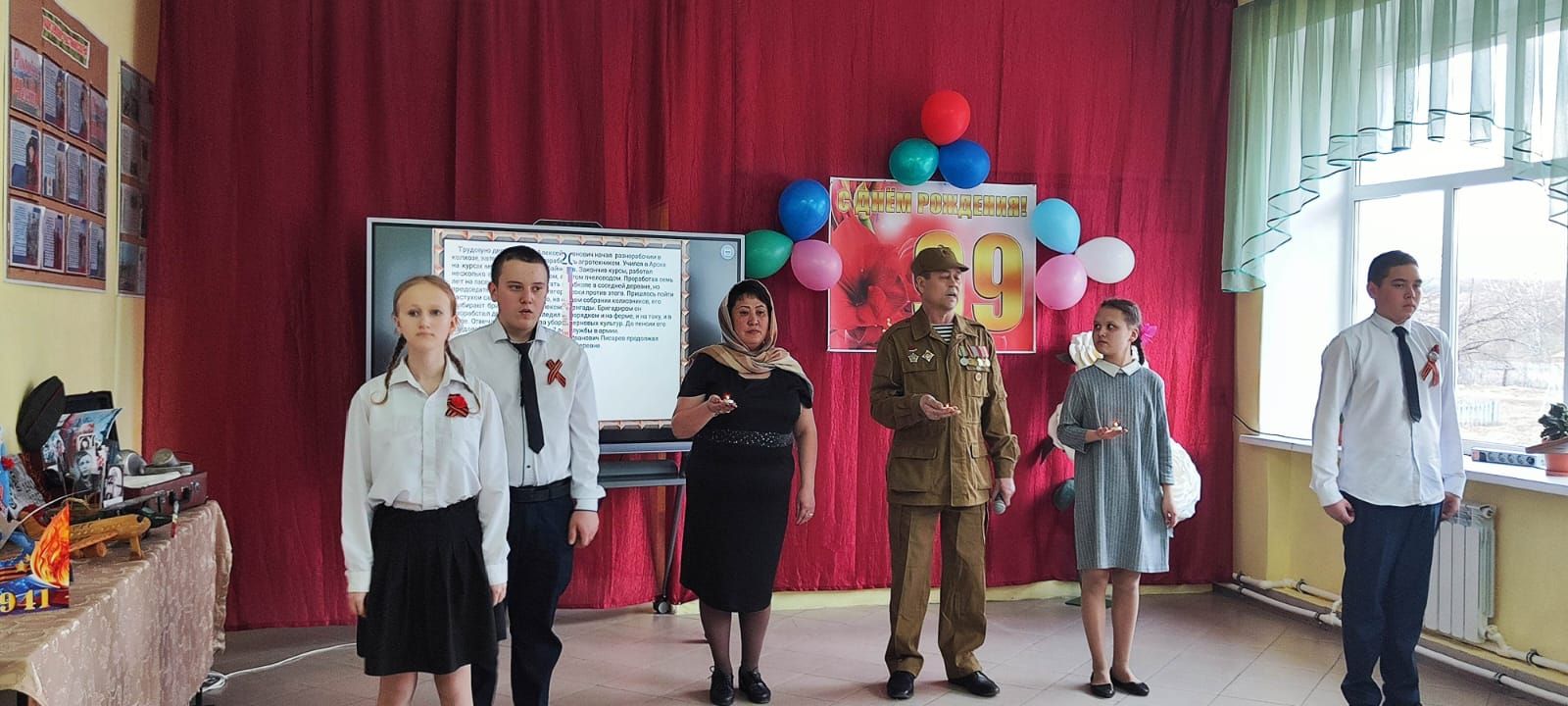 Поздравили с  99-летием, ветерана Великой Отечественной войны