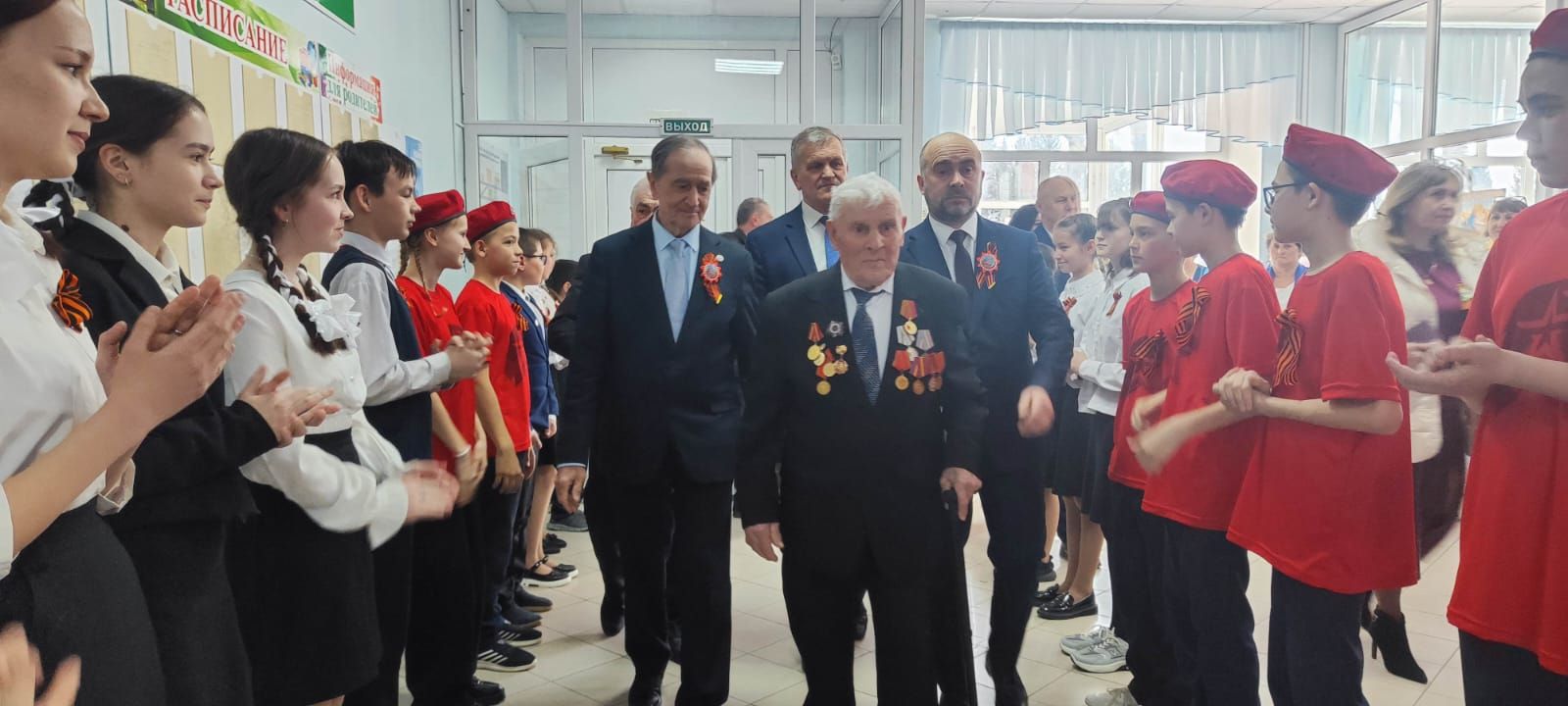 Поздравили с  99-летием, ветерана Великой Отечественной войны