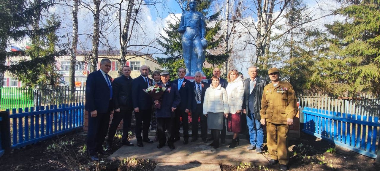 Поздравили с  99-летием, ветерана Великой Отечественной войны