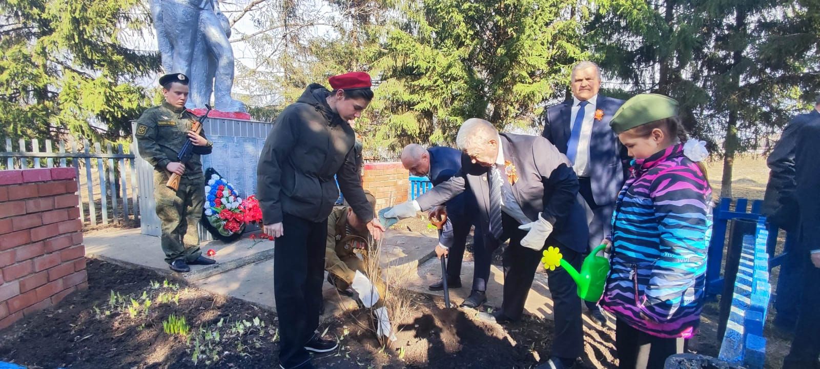 Поздравили с  99-летием, ветерана Великой Отечественной войны