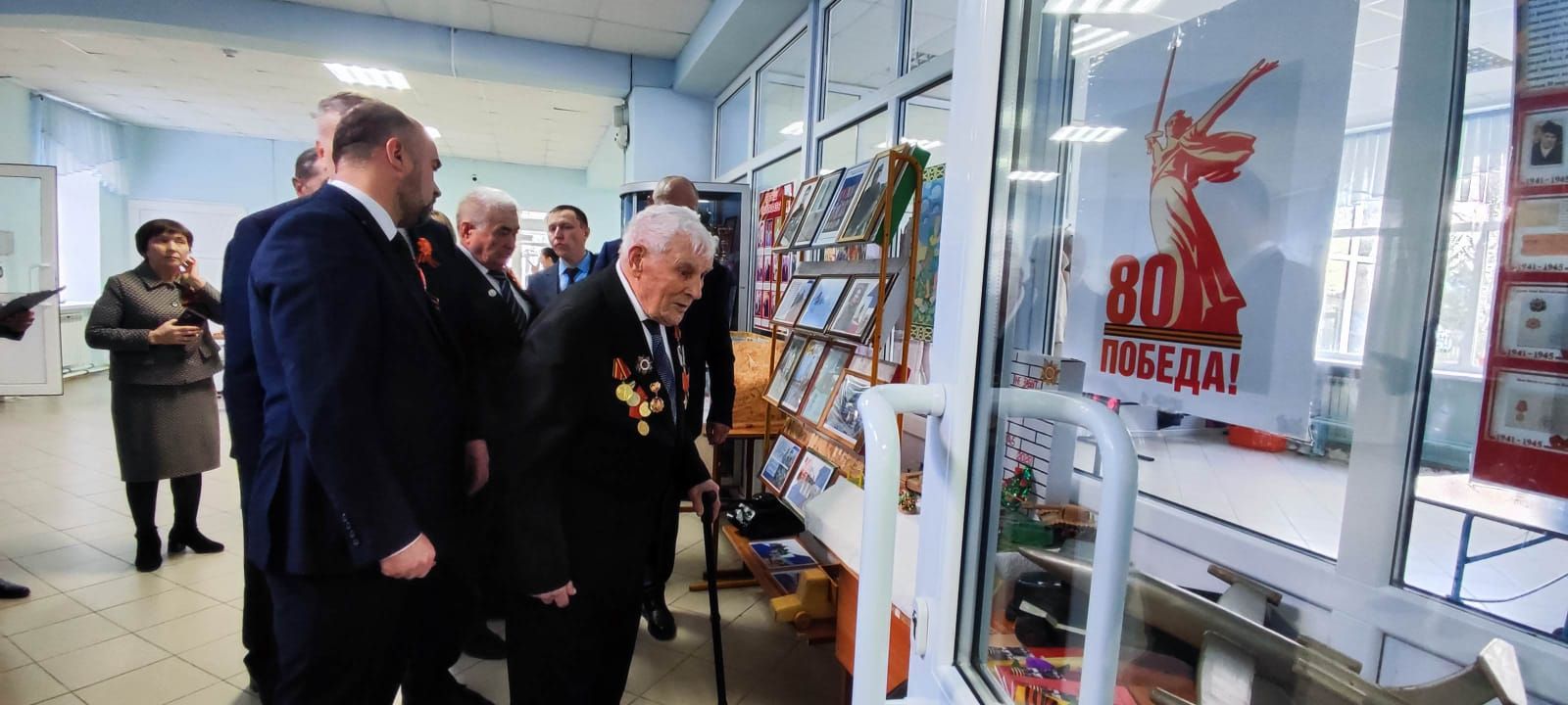 Поздравили с  99-летием, ветерана Великой Отечественной войны