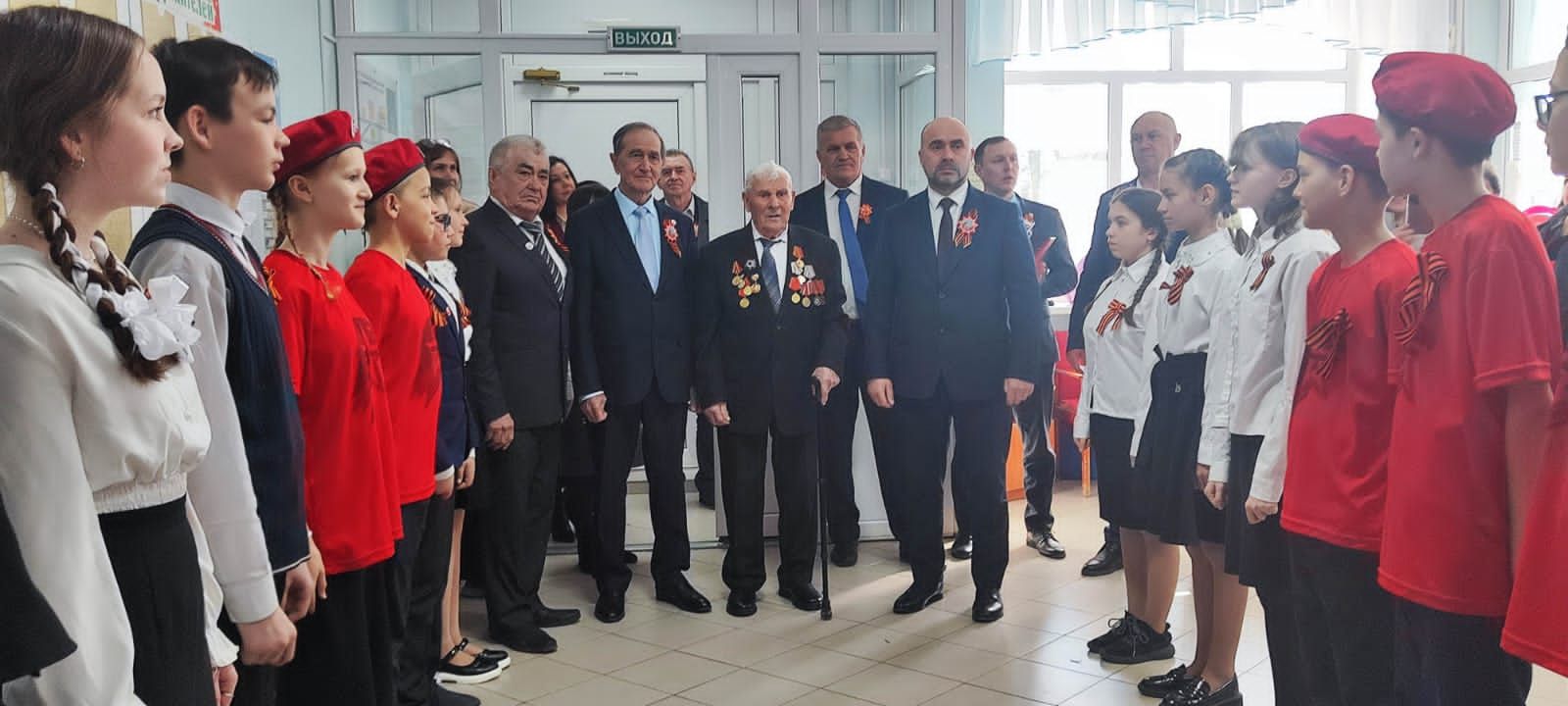 Поздравили с  99-летием, ветерана Великой Отечественной войны