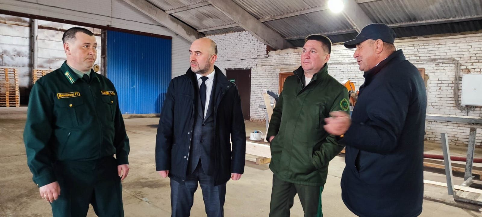 Урман хуҗалыгы министры  районга  эш  сәфәре  белән  килде