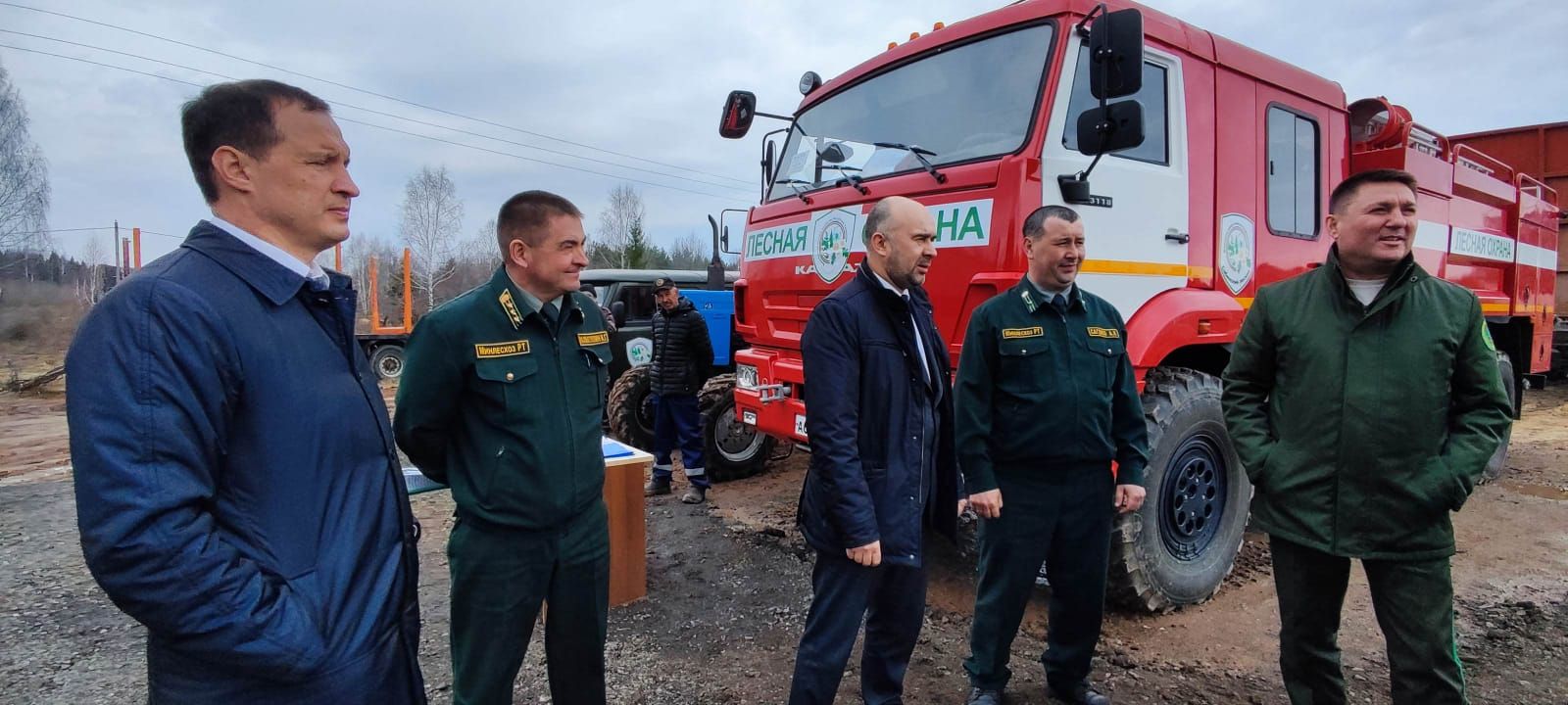 Урман хуҗалыгы министры  районга  эш  сәфәре  белән  килде