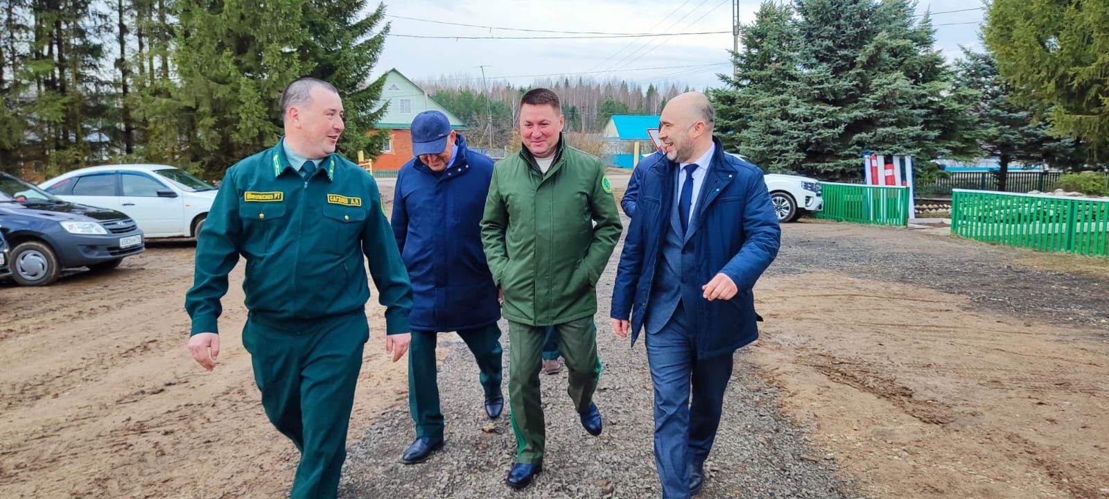 Урман хуҗалыгы министры  районга  эш  сәфәре  белән  килде