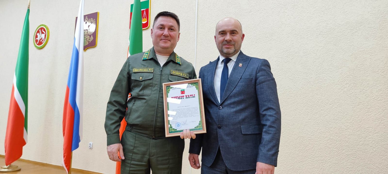 Урман хуҗалыгы министры  районга  эш  сәфәре  белән  килде