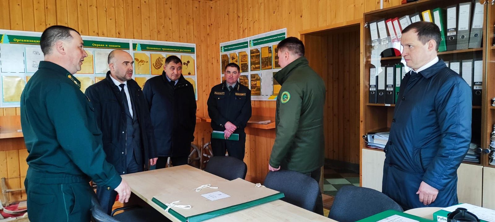 Урман хуҗалыгы министры  районга  эш  сәфәре  белән  килде