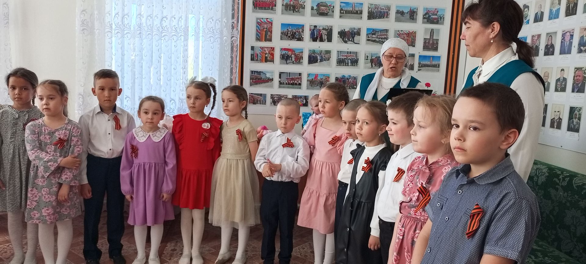 Район Ветераннар йортында кунакта булдылар