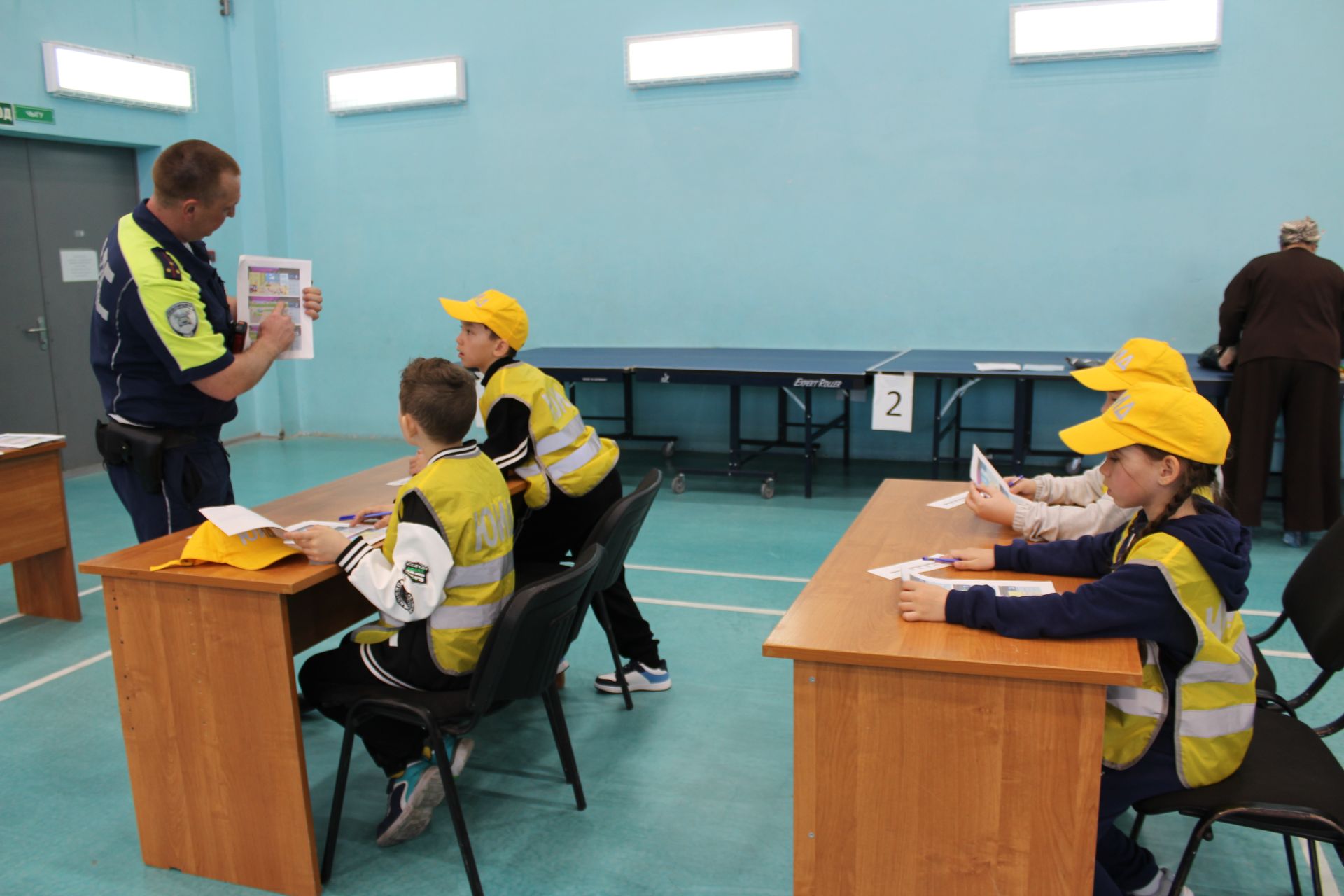 “Хәвефсез тәгәрмәч - 2026” республика бәйгесенең район этабы булып үтте