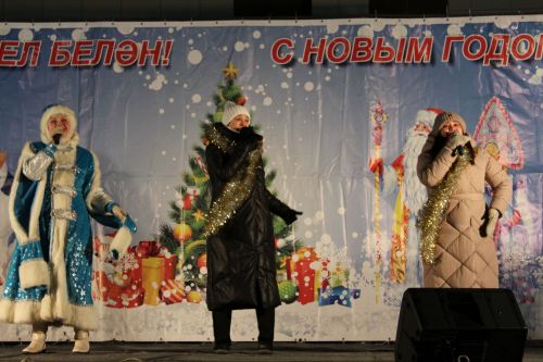 Теләче Искечә Яңа елны каршылады