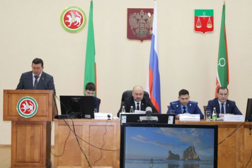 Коррупциягә каршы көрәш буенча  район комиссиясенең  утырышы узды