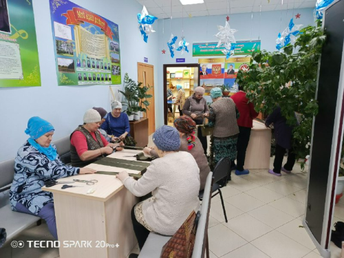 Үзәк бистәсендә дә  гуманитар ярдәм әзерлиләр