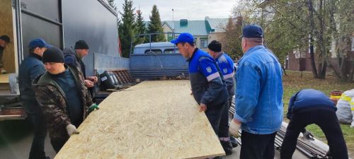 Районнан гуманитар ярдәм озаттылар