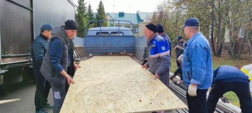 Районнан гуманитар ярдәм озаттылар