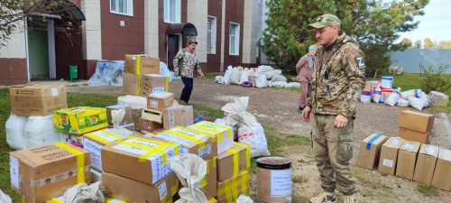 Районнан гуманитар ярдәм озаттылар