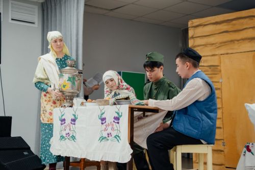 Алдынгылар хәрәкәте проекты кысаларында мәктәп театр коллективларының смотр — конкурсы узды