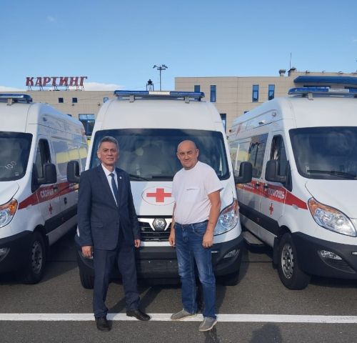 Медицина оешмаларына транспорт  тапшырдылар