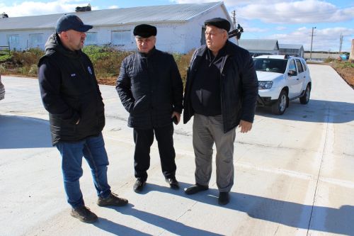 Көзге кыр эшләре барышы белән таныштылар