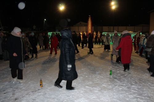 Теләче халкы Искечә Яңа елны каршы алды