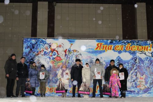 Теләче халкы Искечә Яңа елны каршы алды