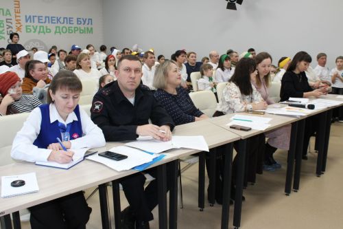 “Әти -әниләр юл куркынычсызлыгы өчен” дип исемләнгән республика бәйгесенең район этабы үтте