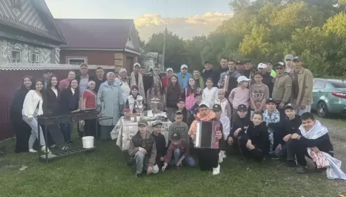 Олы Тиләже авылында бирнә жыю мизгелләре