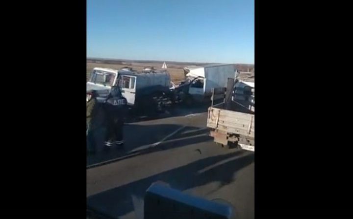 М7 трассасындагы авариядә сөт ташый торган машинага бәрелгән «ГАЗель» пассажиры үлгән