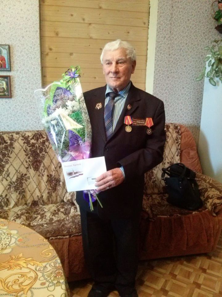 Бөек Ватан сугышы ветераны Алексей Писаревның 95 яшьлек юбилее