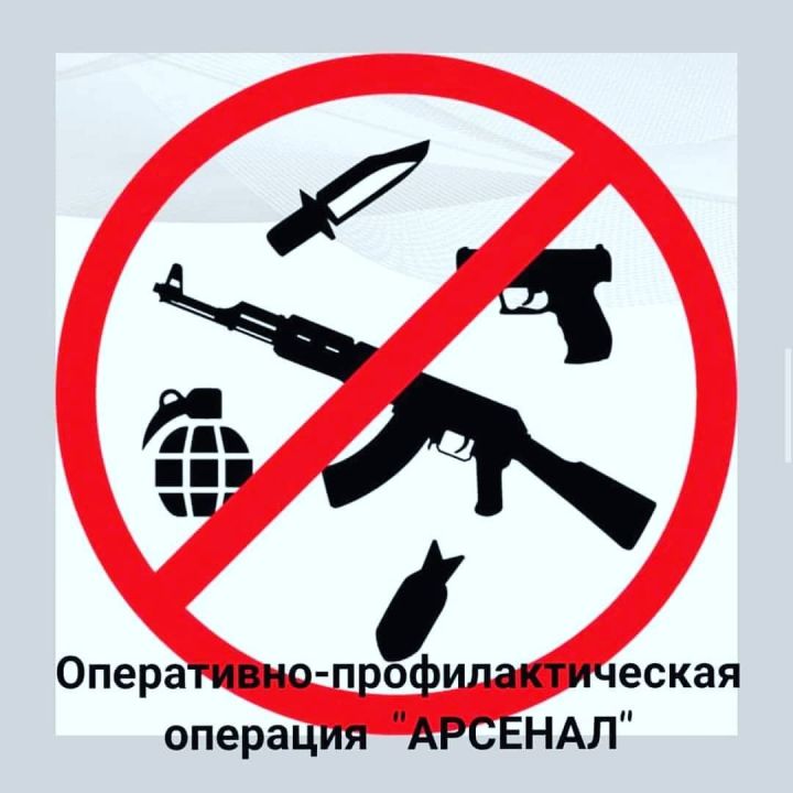 Сотрудники ОМВД России по Тюлячинскому району призывают граждан добровольно сдать незаконно хранящееся оружие