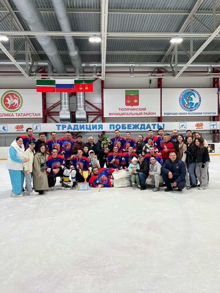 Состоялись финальные игры на Кубок «Тюлячинской хоккейной лиги»