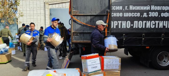 Районнан гуманитар ярдәм озаттылар