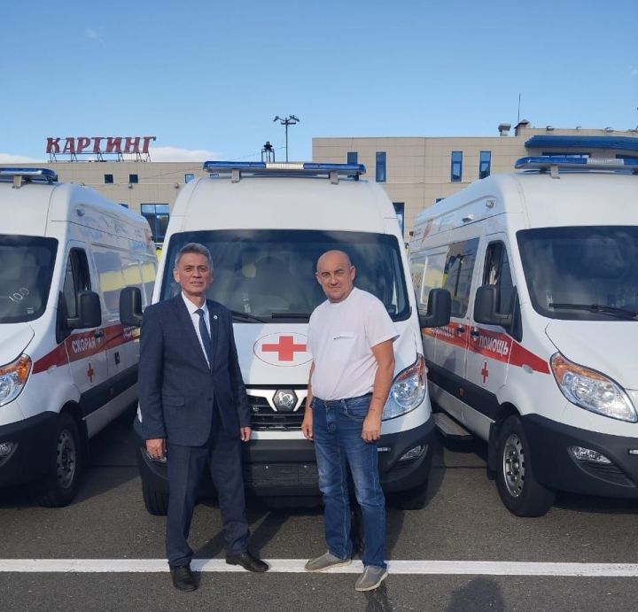 Медицина оешмаларына транспорт  тапшырдылар
