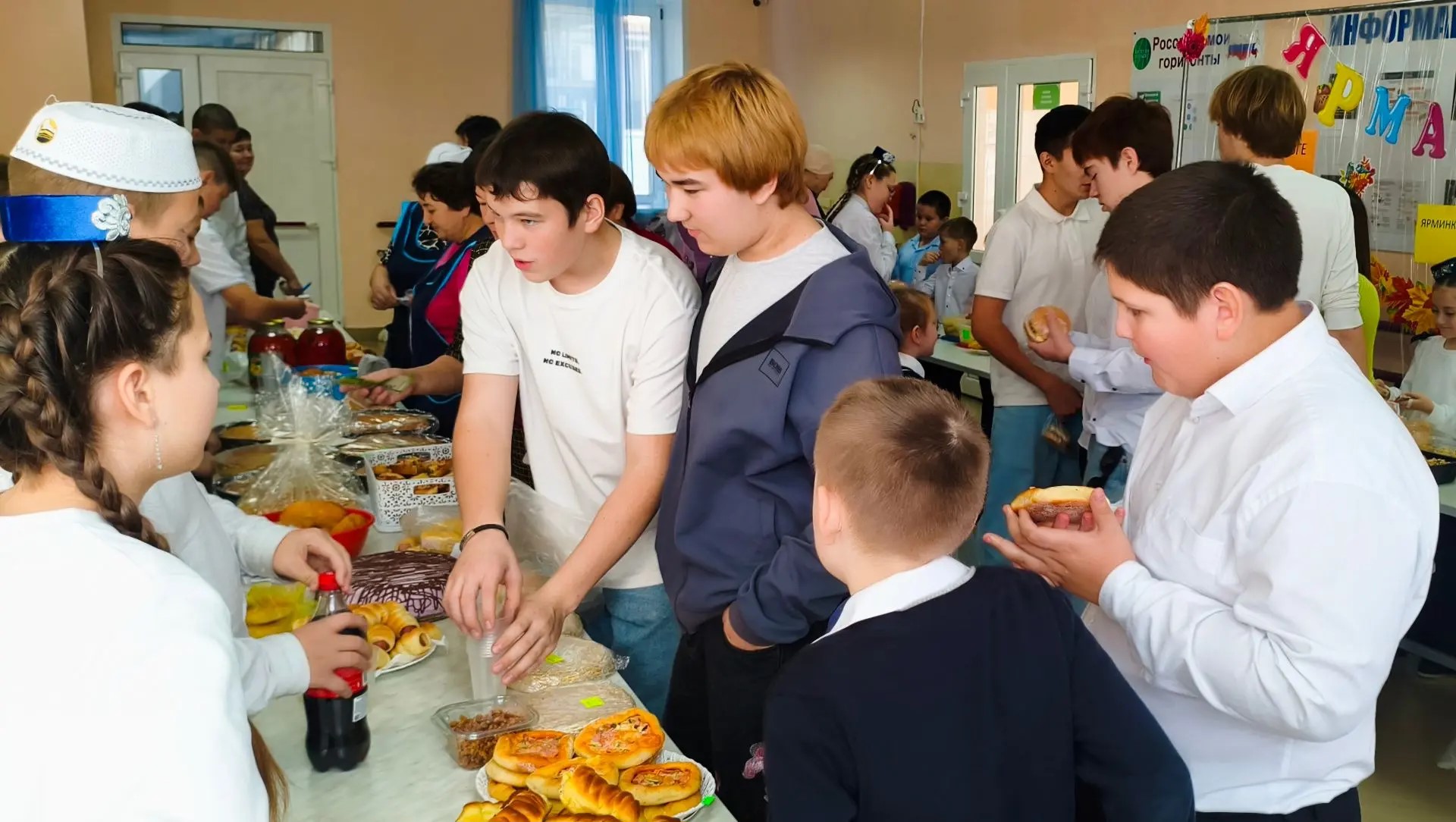 Олы Мишә мәктәбендә әлегедәй чаралар еш уза.