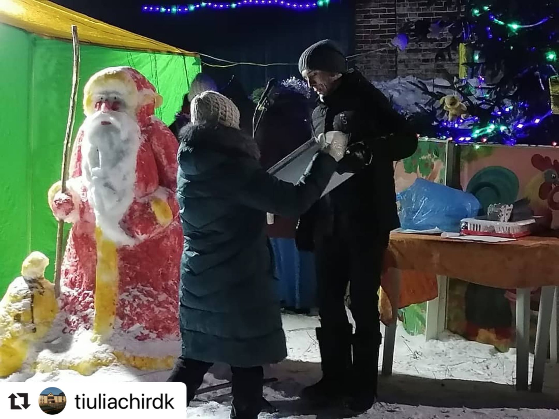 31 декабря на центральной площади села Абди, состоялся «Новогодний Бал - маскарад»