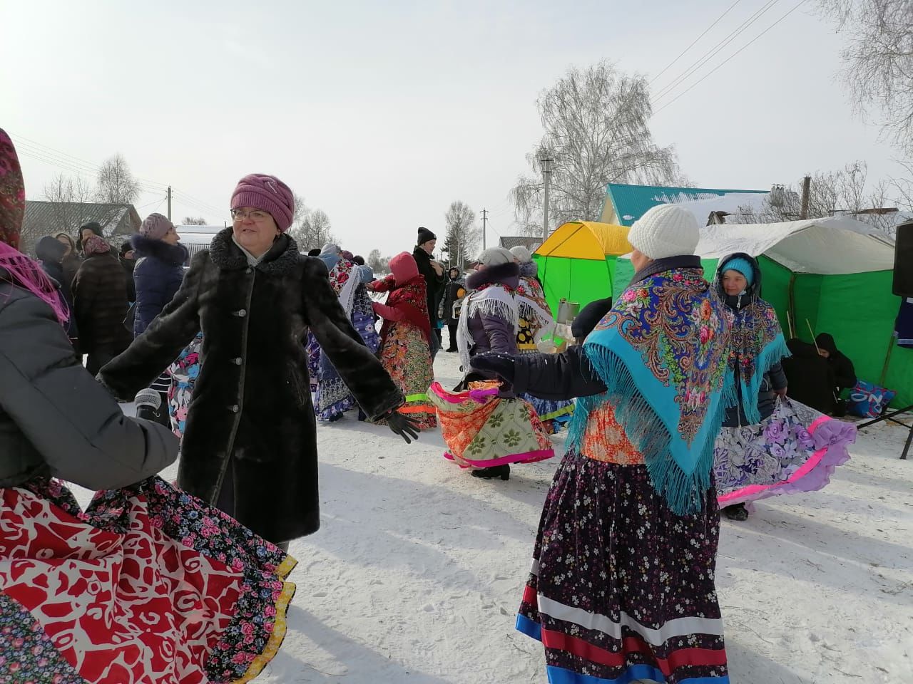 Әбде авыл җирлегендә Май чабу (Масленица) бәйрәме узды