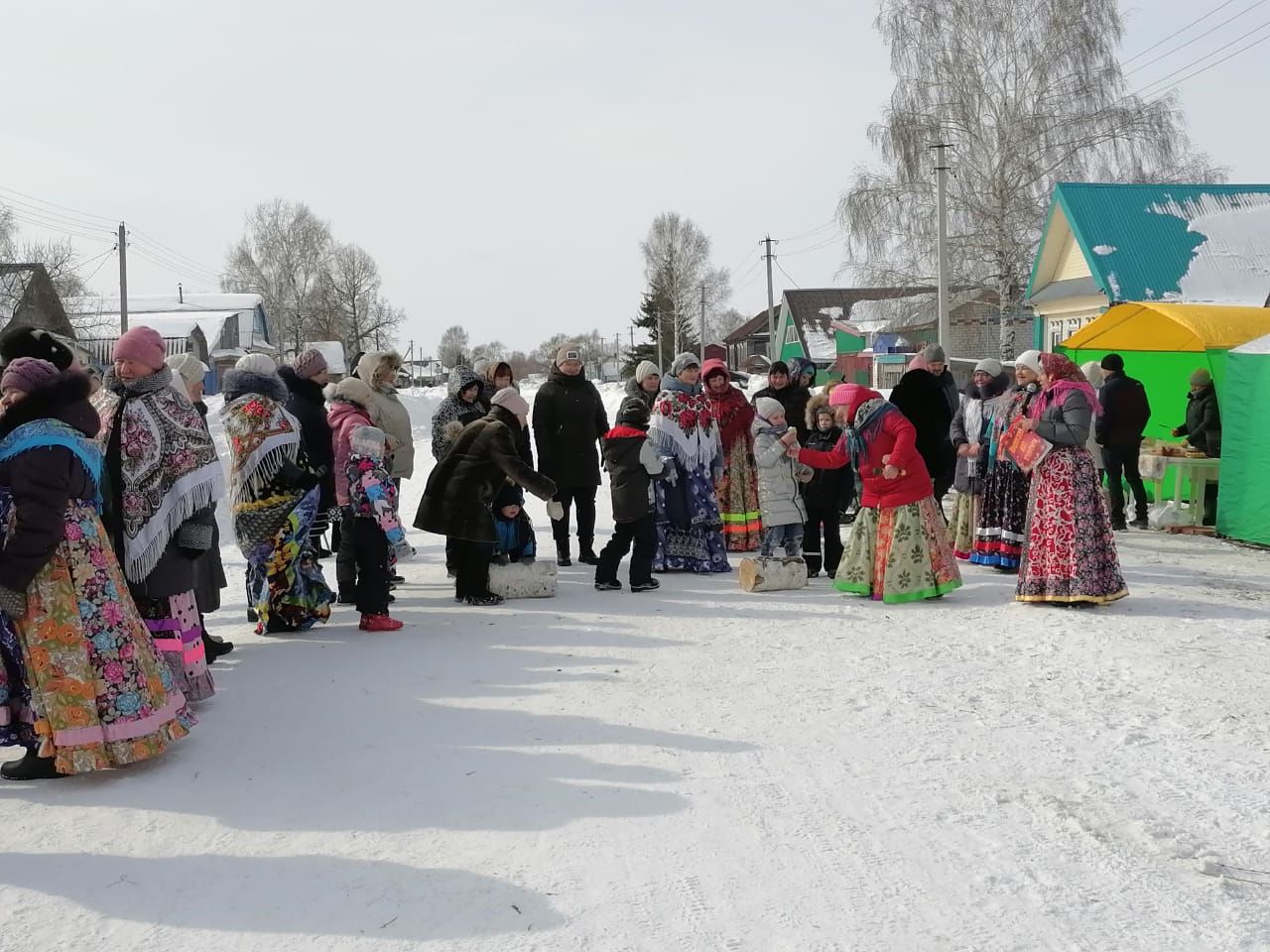 Әбде авыл җирлегендә Май чабу (Масленица) бәйрәме узды