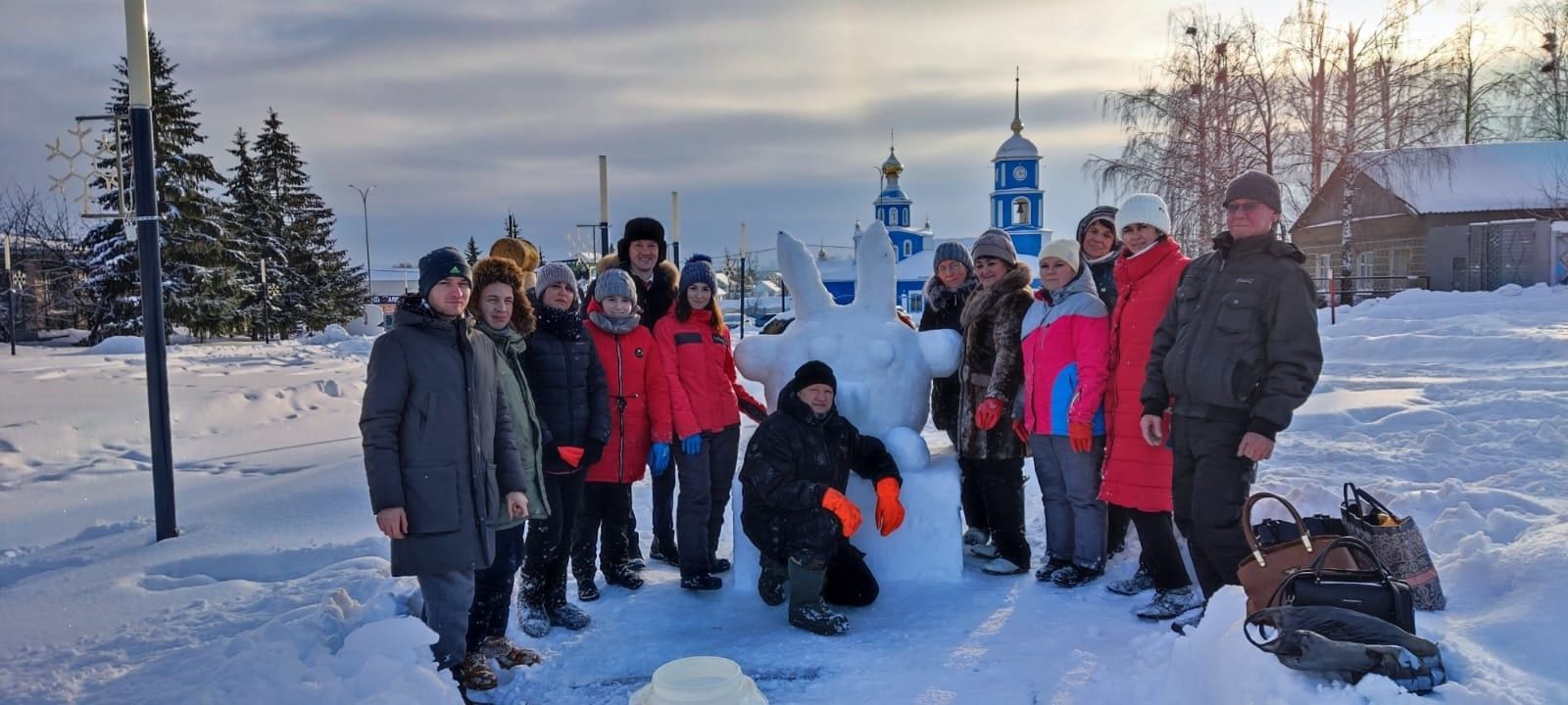 Теләче ял паркында тулы көченә яңа елга әзерлек бара