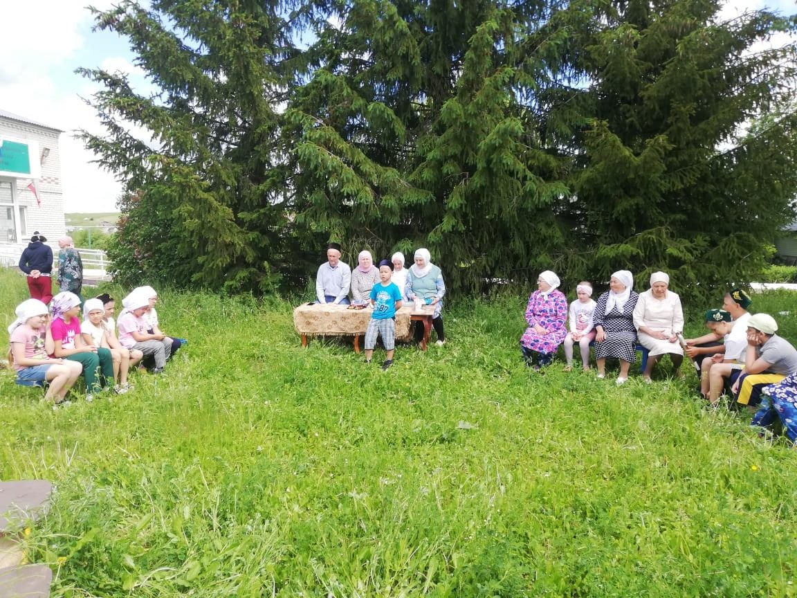 Мәктәп яны лагерында "Азан әйтү" бәйгесе үтте