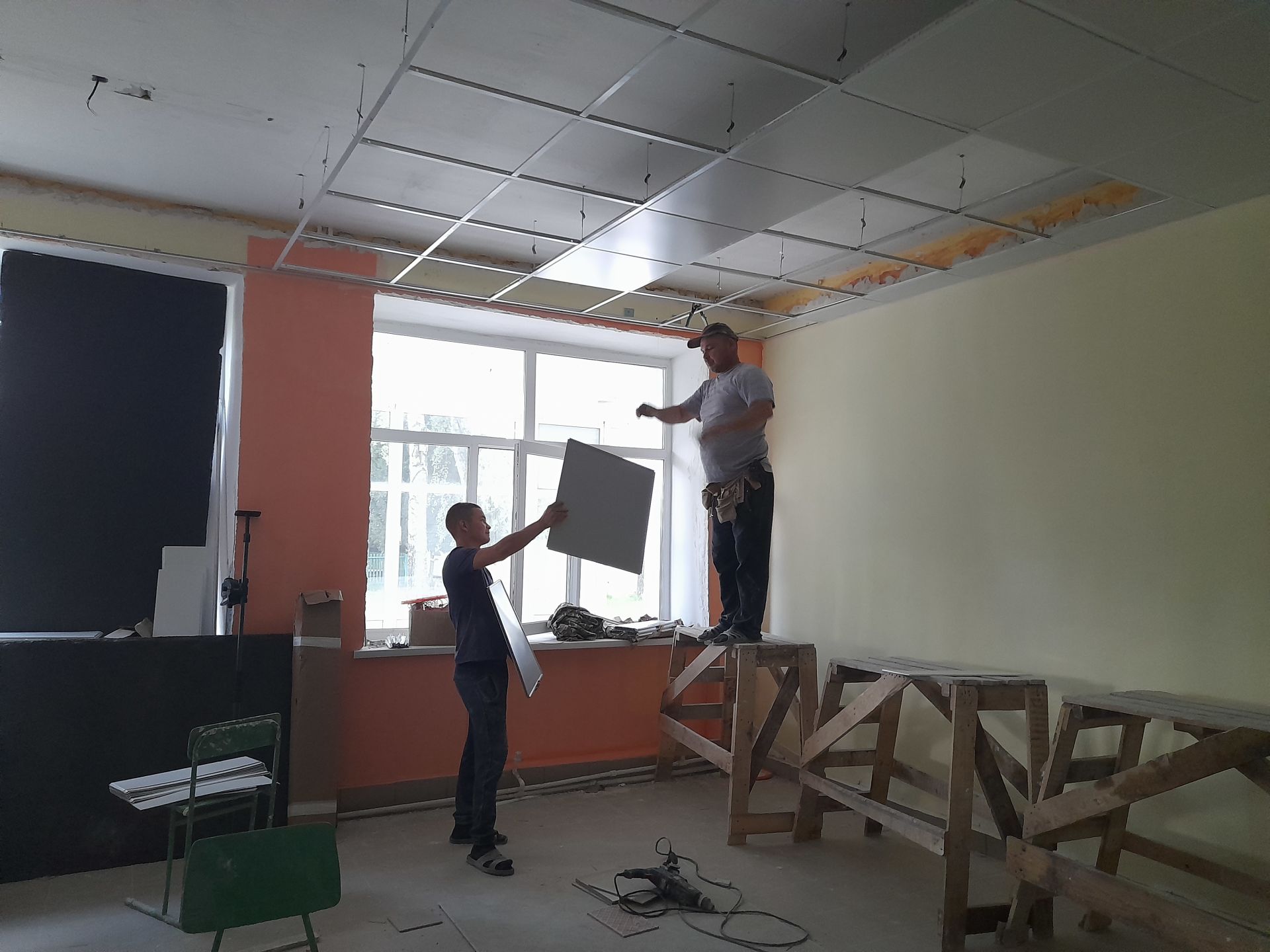 Район җитәкчесе республика программасы нигезендә төзекләндерелүче объектларда булды