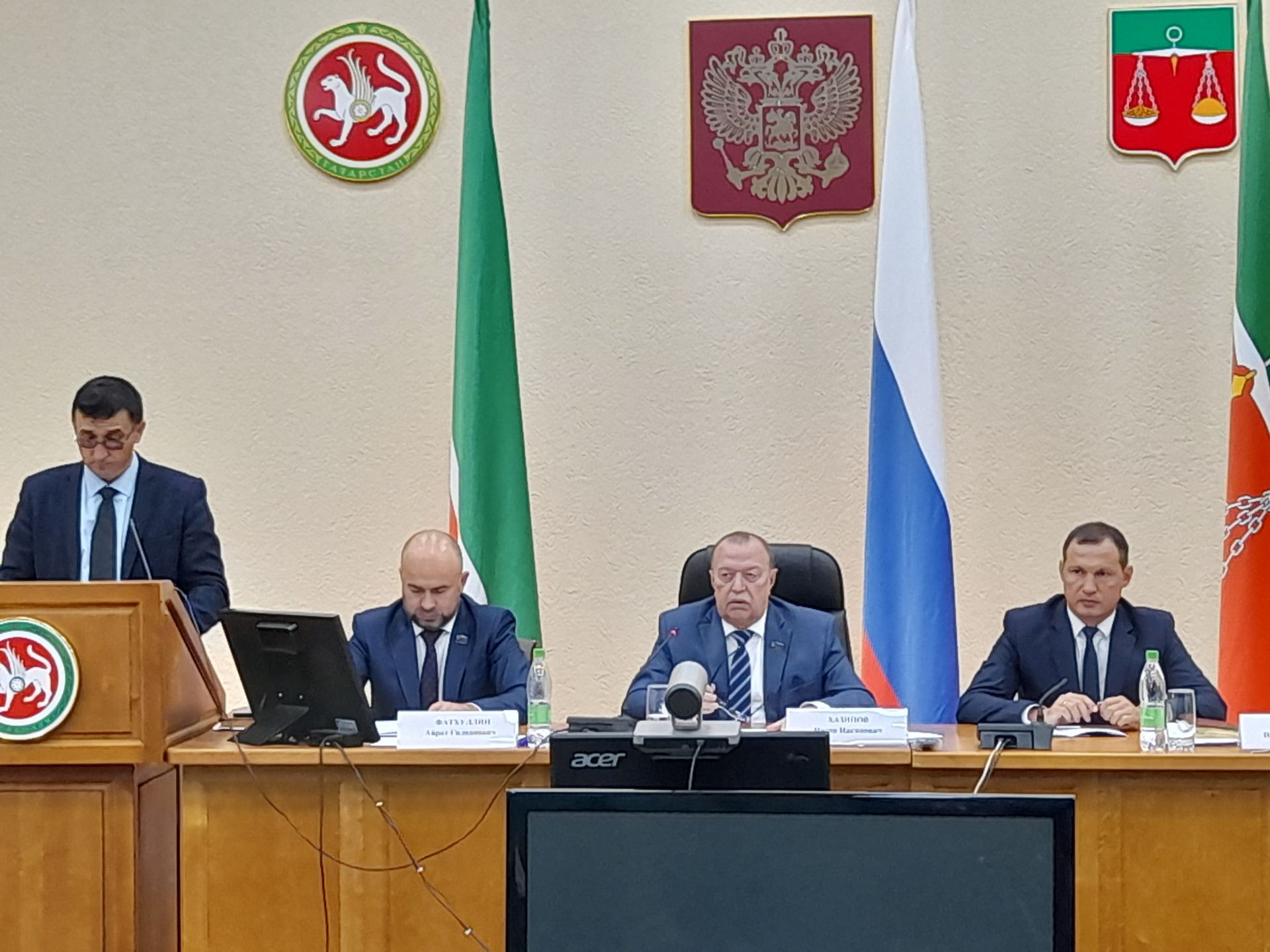 Теләче муниципаль район Советының чираттагы 21 нче утырышы узды
