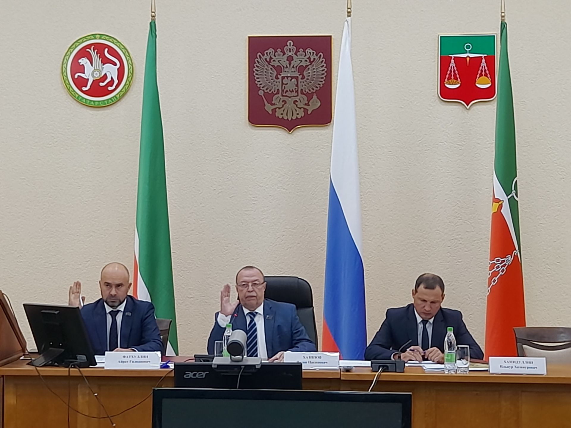 Теләче муниципаль район Советының чираттагы 21 нче утырышы узды