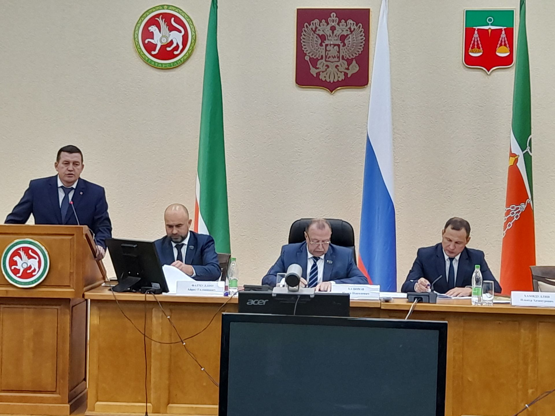 Теләче муниципаль район Советының чираттагы 21 нче утырышы узды